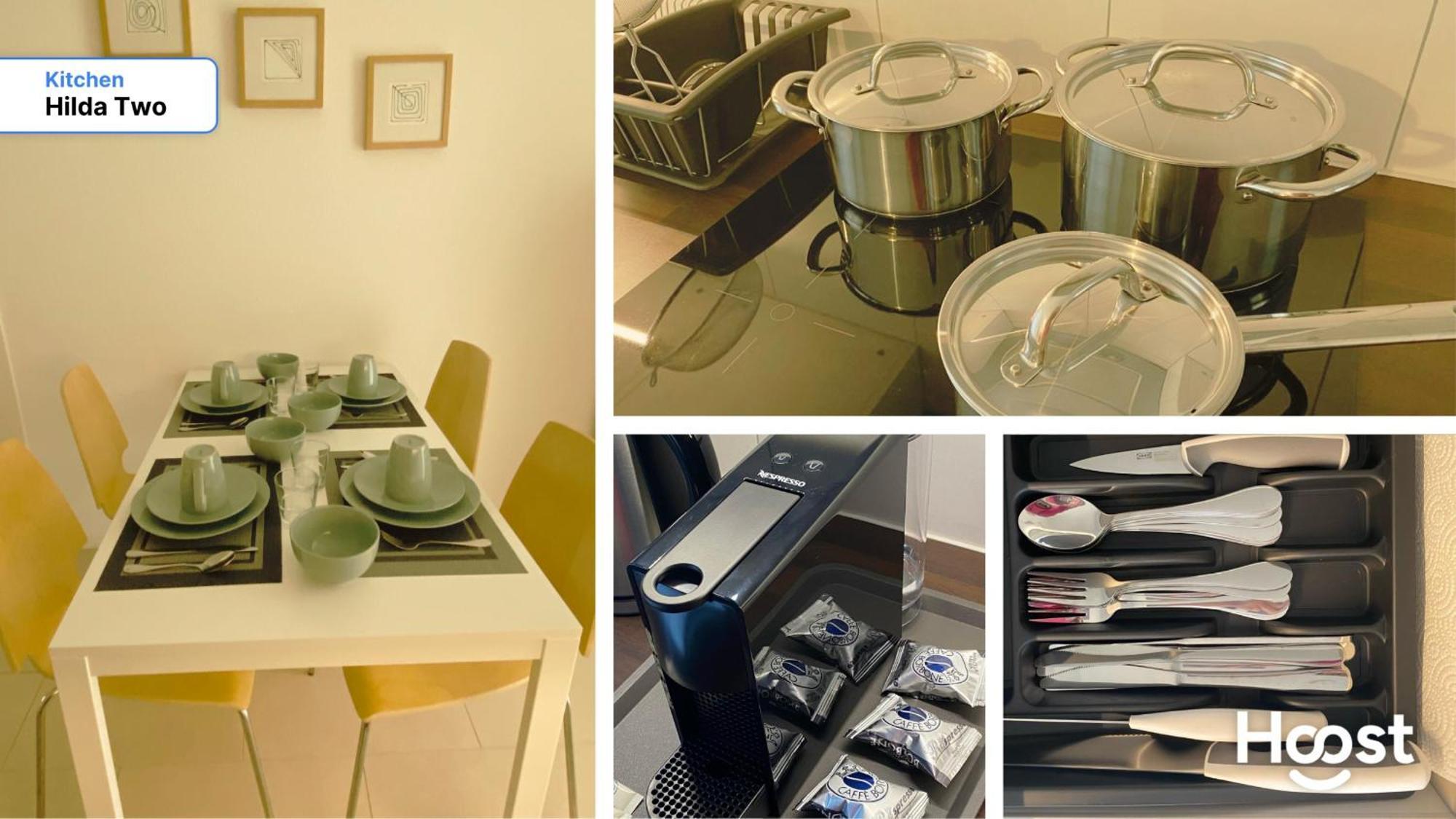 H2 With 3,5 Rooms, 2Br, Living Room And Kitchen, Central And Quite Zurique Exterior foto